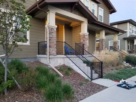 metal railing fabrication fireston|mile high railings denver co.